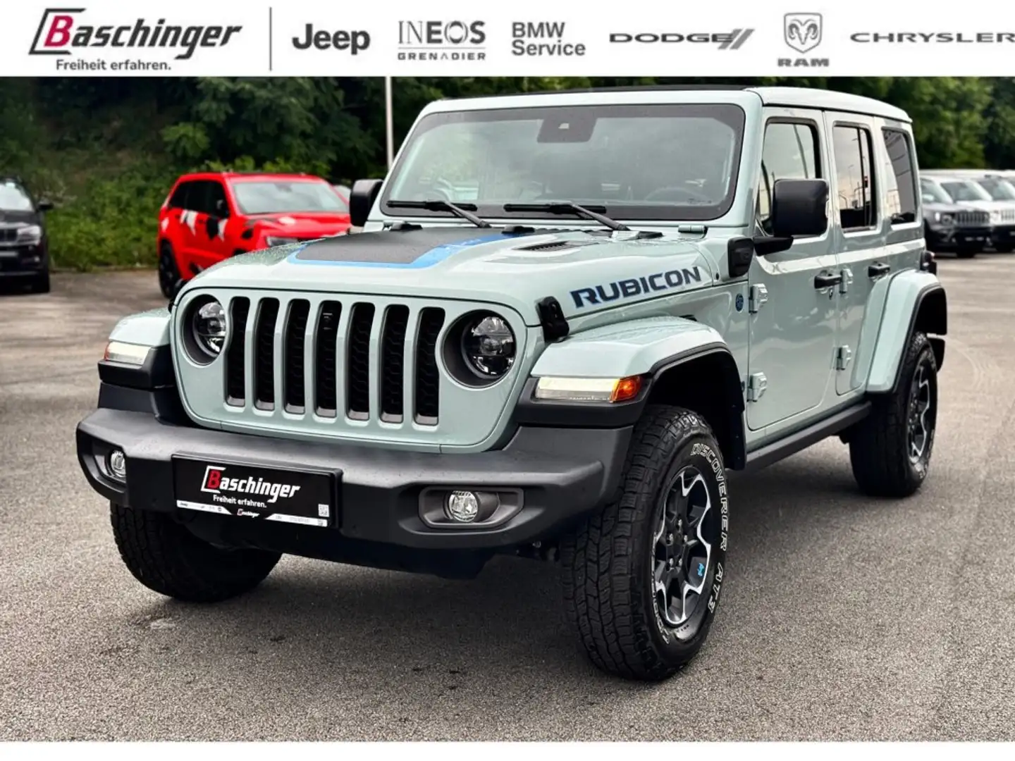 Jeep Wrangler Rubicon 2.0 PHEV 380 PS AT 4xe Blau - 1