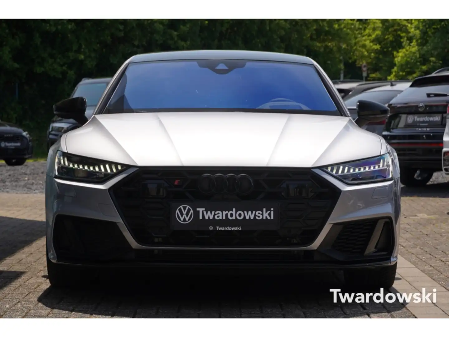 Audi S7 Sportback 3.0 TDI STHZ B&O 360 Pano HUD Soft Plateado - 2