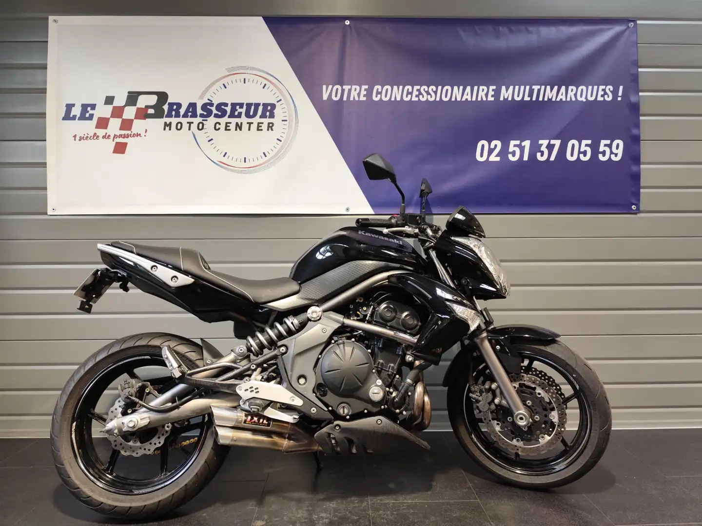 Kawasaki ER - 6 N Noir - 1
