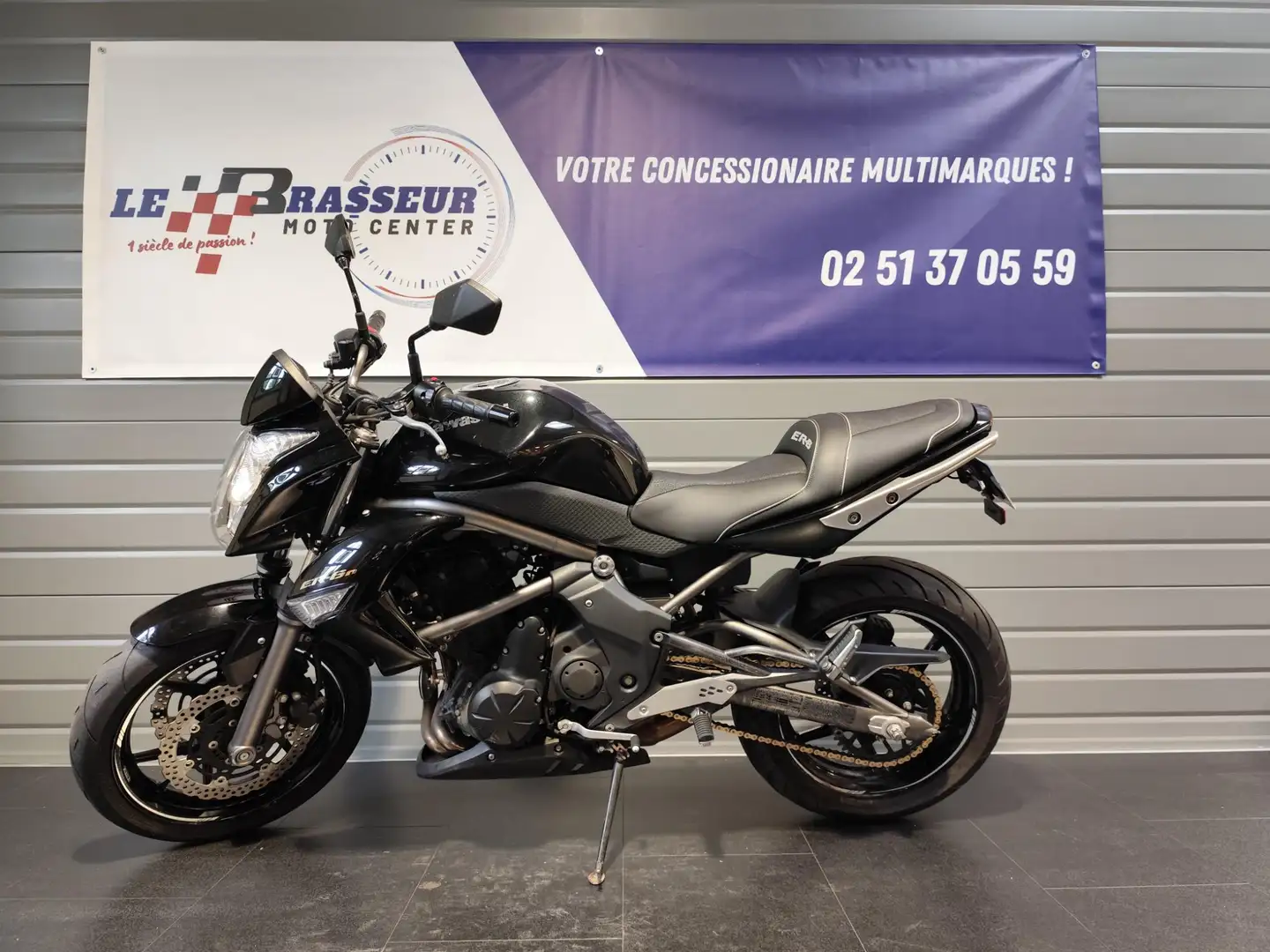 Kawasaki ER - 6 N Noir - 2