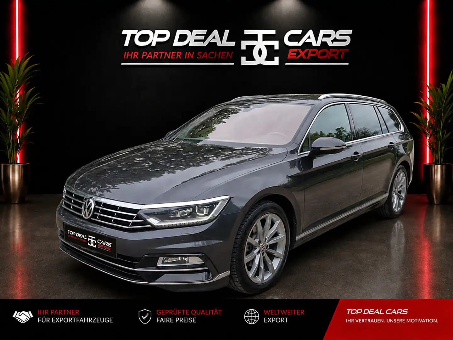 Volkswagen Passat **R-LINE ** Highline 2,0 TDI SCR DSG**Mwst ausw... Grau - 1