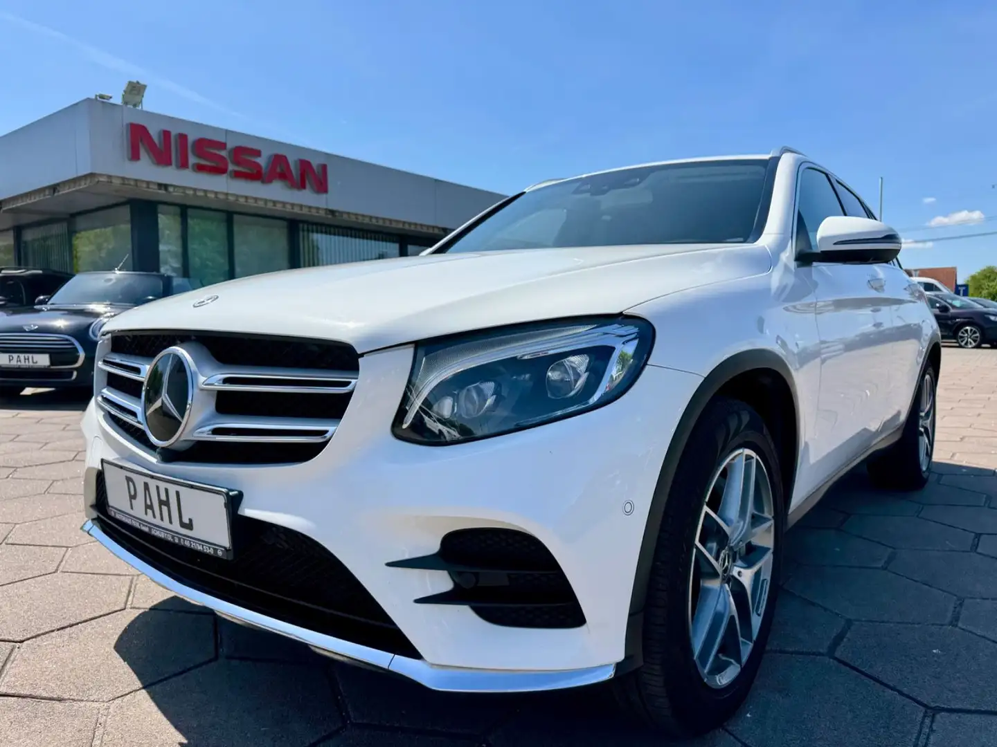 Mercedes-Benz GLC 350 d 4Matic AMG Line MEMORY HUD 360°KEYLESS Blanc - 1