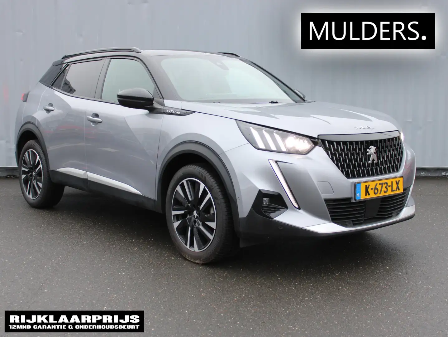 Peugeot 2008 1.2 PT 130 GT PANODAK/CAMERA/TREKH. Gris - 1