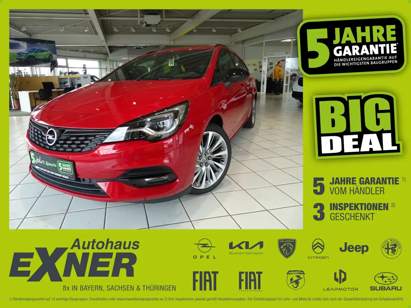 Opel Astra K Sportstourer 1.2 Turbo ULTIMATE *Navi Rosso - 1