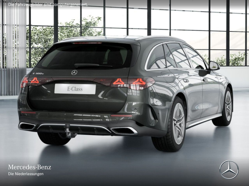 Mercedes-Benz E 300 e T Hybrid AMG 360° Airmat Pano Burmester 9G — photo 5