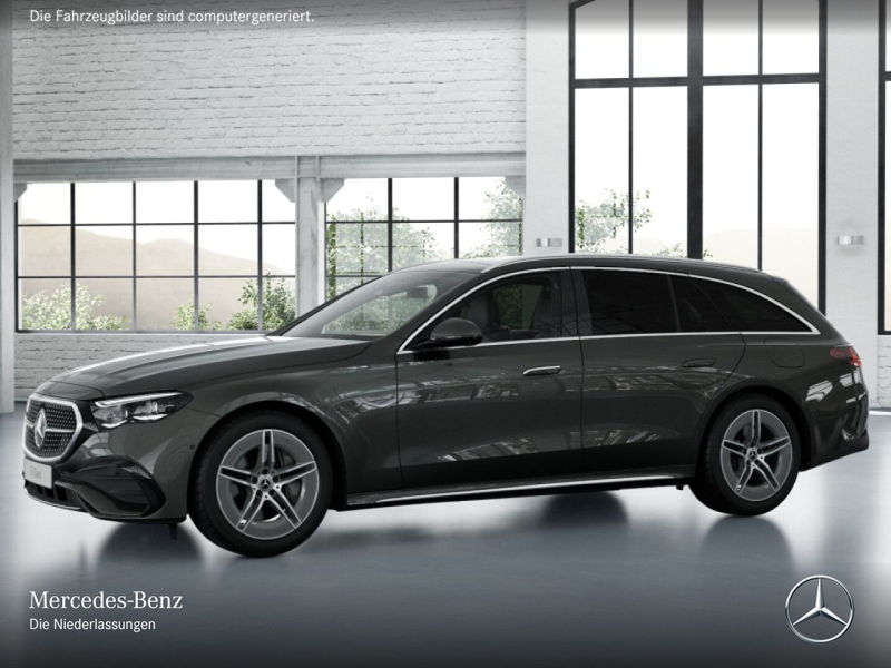 Mercedes-Benz E 300 e T Hybrid AMG 360° Airmat Pano Burmester 9G — photo 3