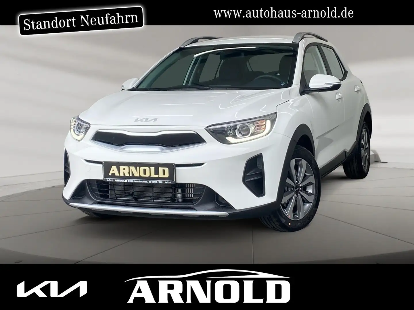 Kia Stonic Stonic 1.0 T-GDI Vision DCT Sitzhzg. Kamera Navi Weiß - 1