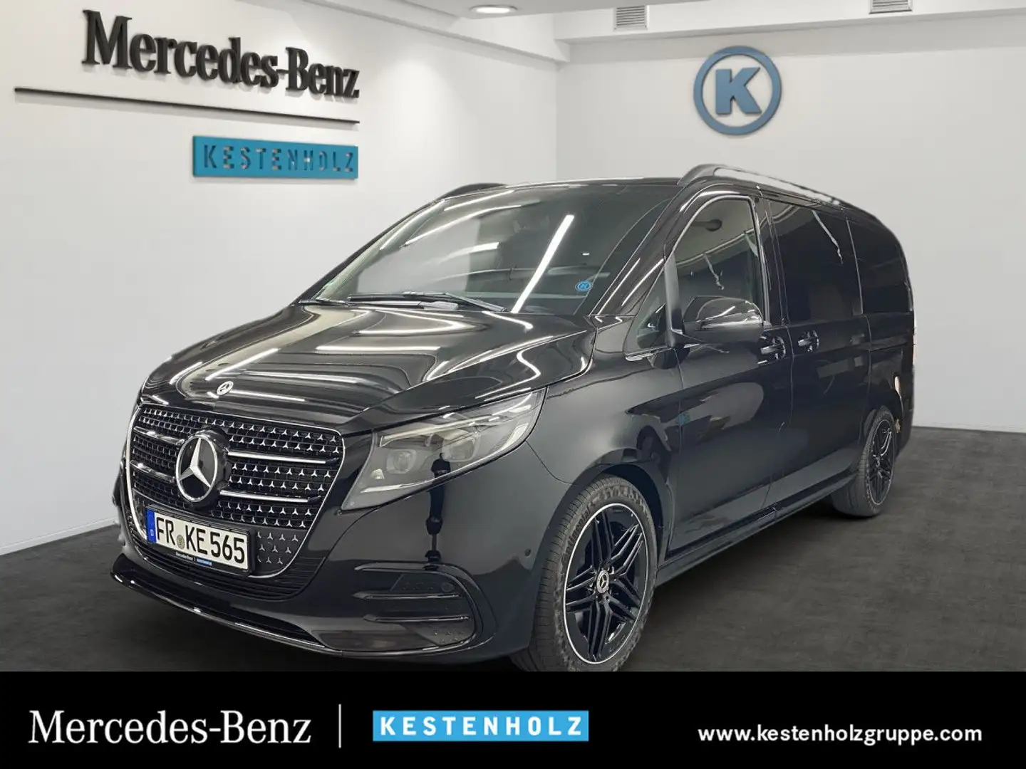 Mercedes-Benz V 250 d STYLE AMG+AHK+DISTR+STANDHZ+EASY-PACK Schwarz - 1
