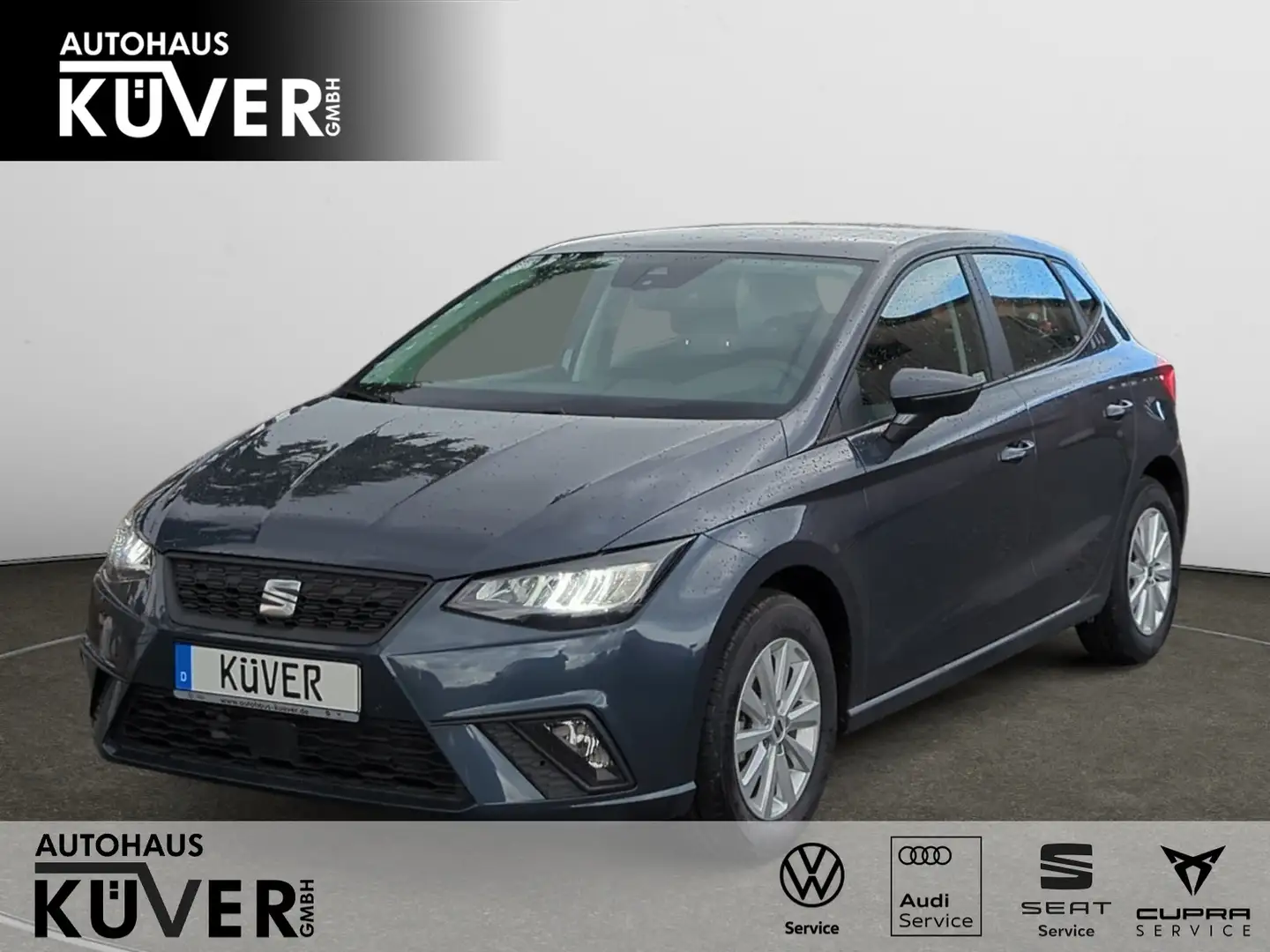 SEAT Ibiza Reference 1,0 GRA+Shzg.+Einparkh.+CarPlay Grau - 1
