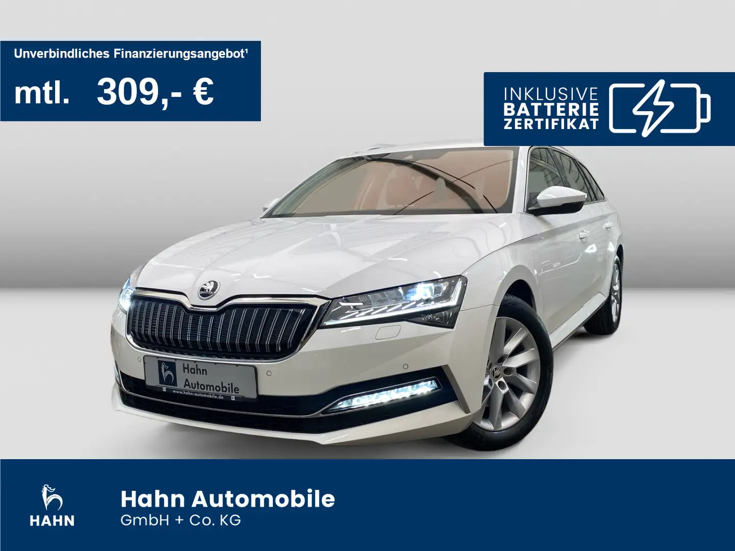 Skoda Superb Combi iV 1.4TSI DSG Style Navi Kamera LED Bianco - 1