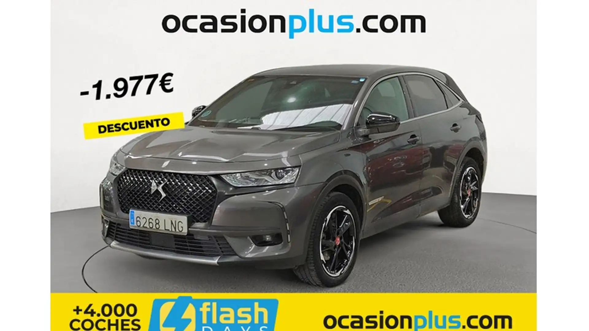 DS Automobiles DS 7 Crossback 1.5BlueHDi Performance Line + Aut. Gris - 1