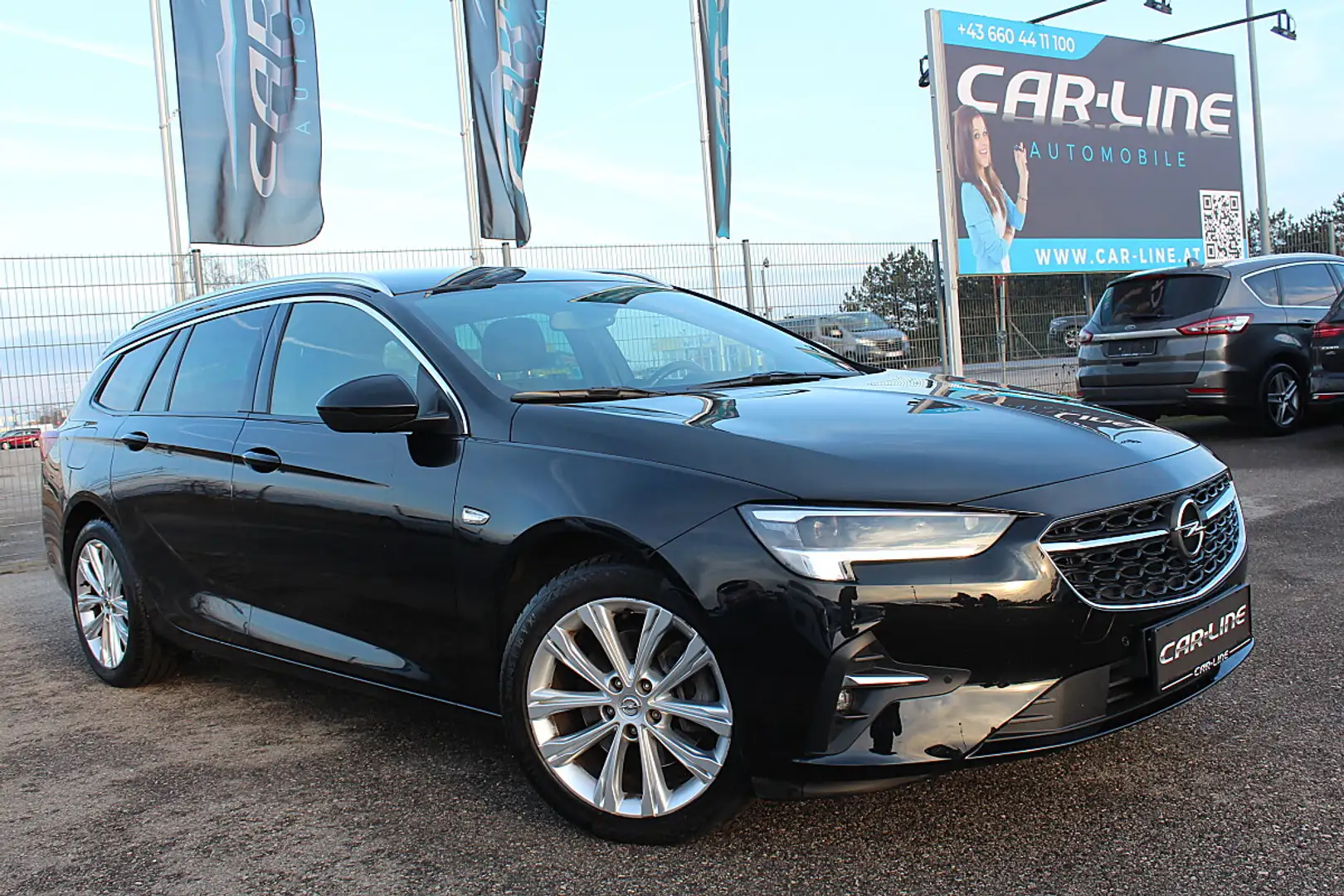 Opel Insignia ST 2,0 CDTI DVH Business Aut. Head Up,Sportlede... Schwarz - 1