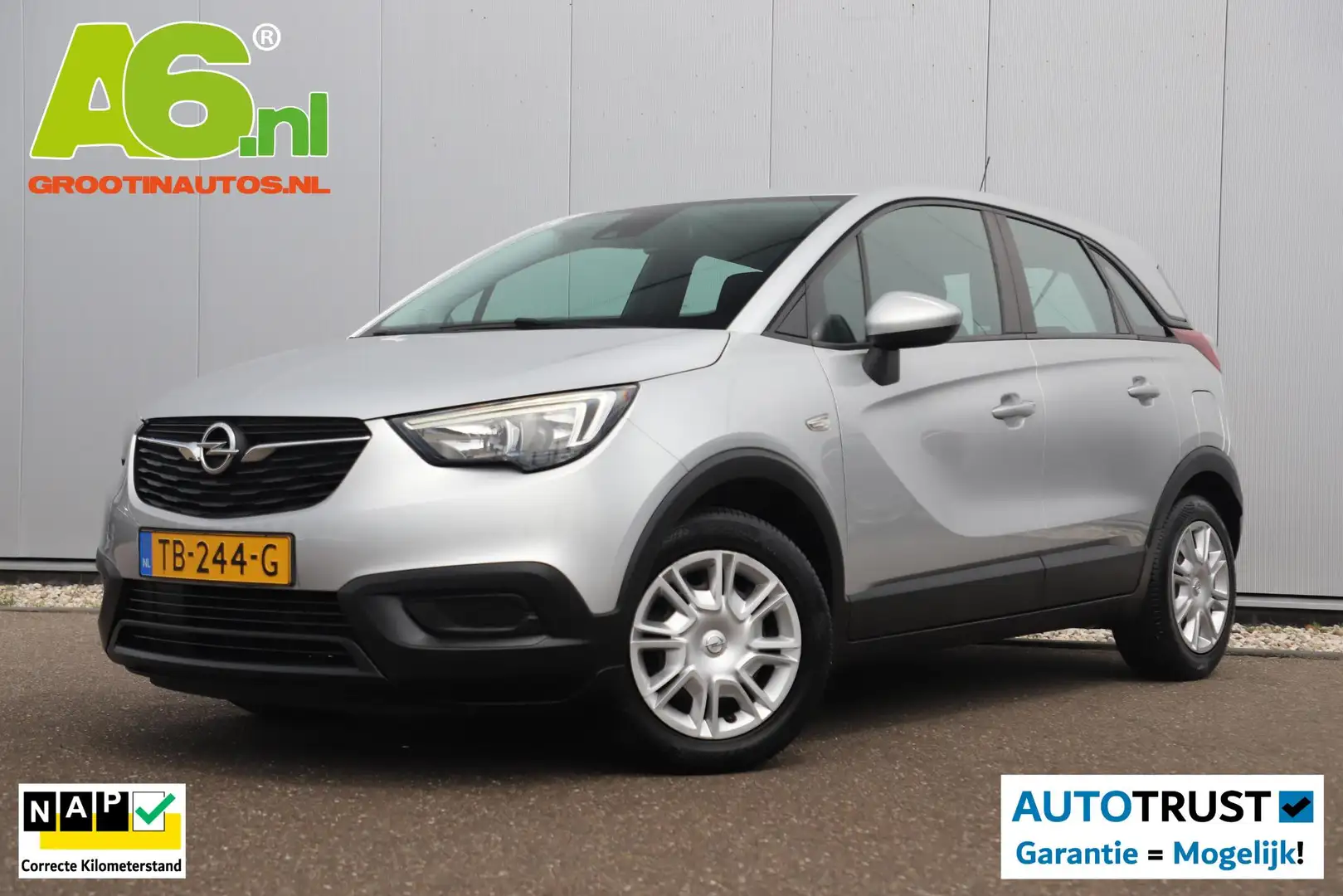 Opel Crossland X 1.2 Online Edition Trekhaak Carplay Android Naviga Grijs - 1