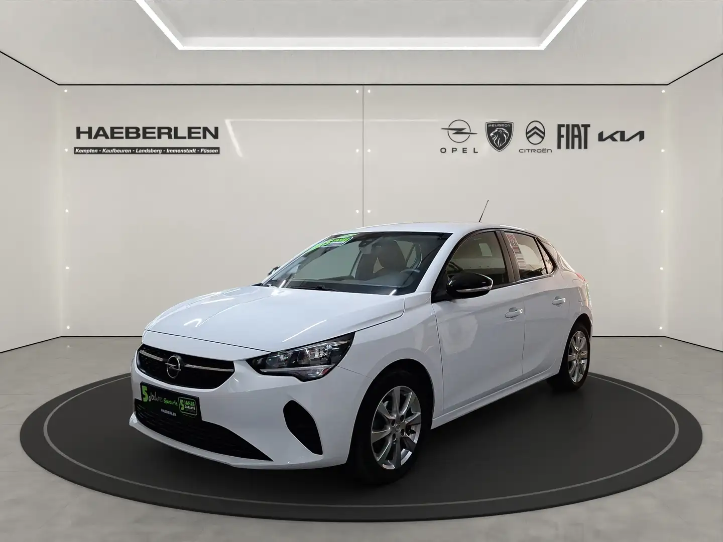 Opel Corsa F 1.2 Edition +LM PDC SpurH Weiß - 2