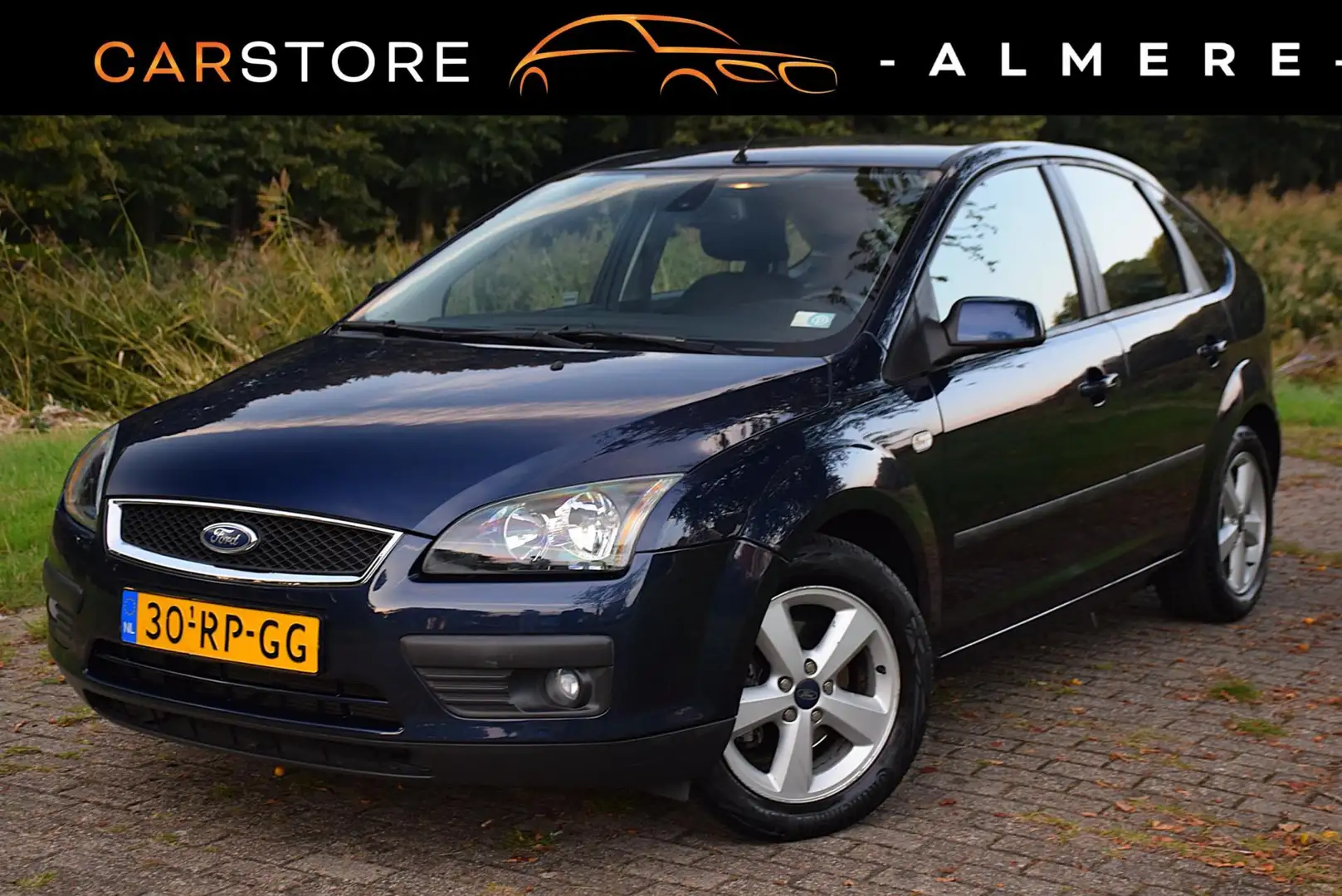 Ford Focus 1.6-16V Futura*1e Eigenaar*AUTOMAAT*Leder*44Dkm*NA Bleu - 2