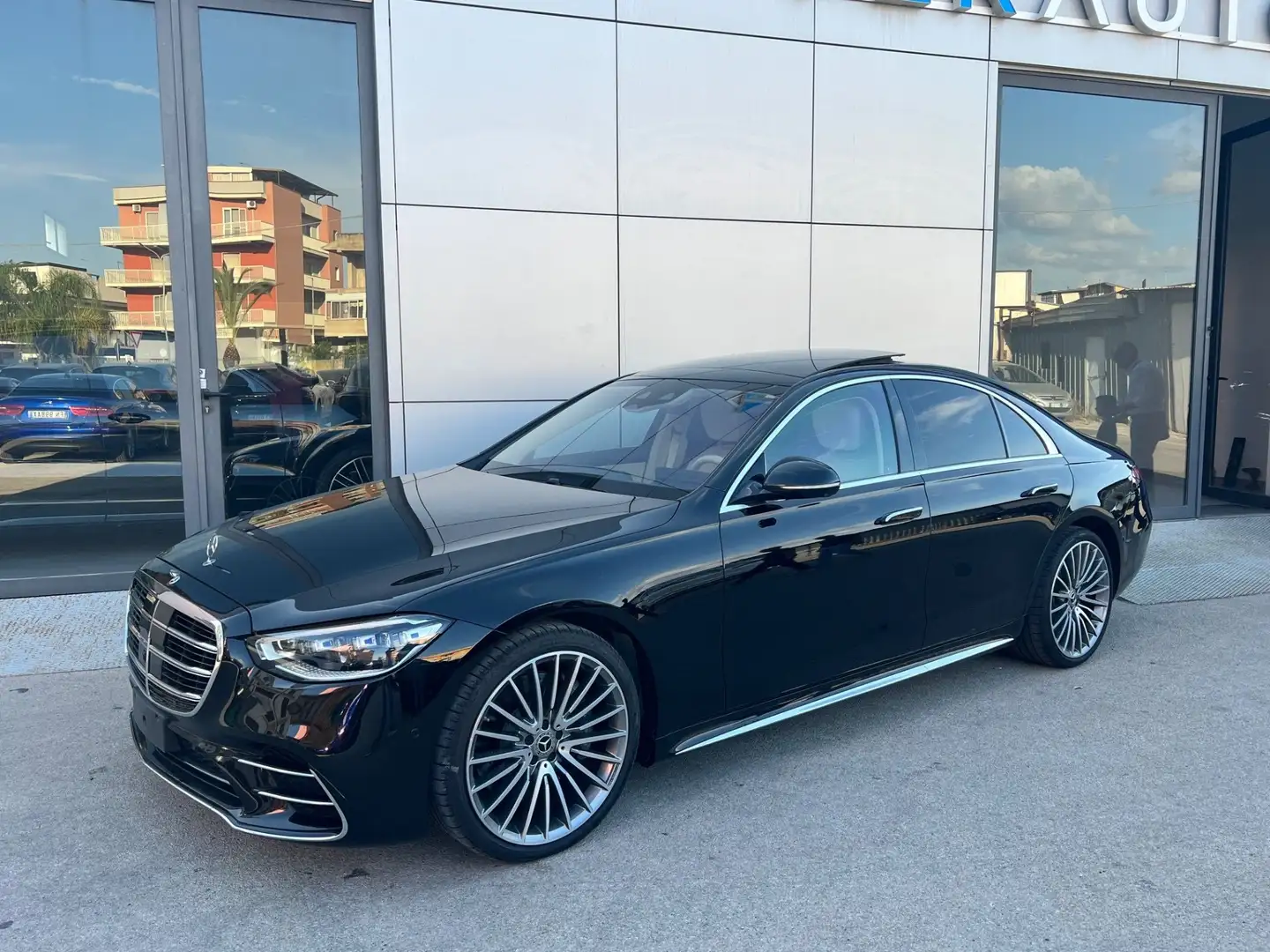 Mercedes-Benz S 400 d Premium Plus possibilità noleggio no scoring Nero - 1