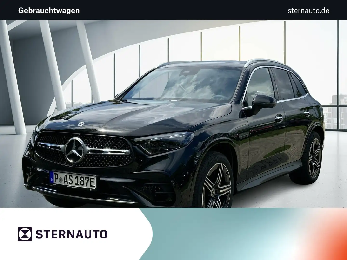 Mercedes-Benz GLC 300 GLC 300 e 4M AMG Line PremiumP+Burm3D+Keyless-Go Negro - 1