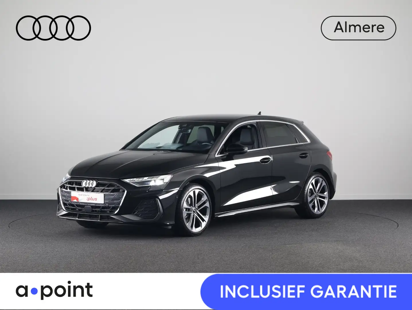 Audi A3 Sportback 35 TFSI S edition 150pk Private lease va Zwart - 1