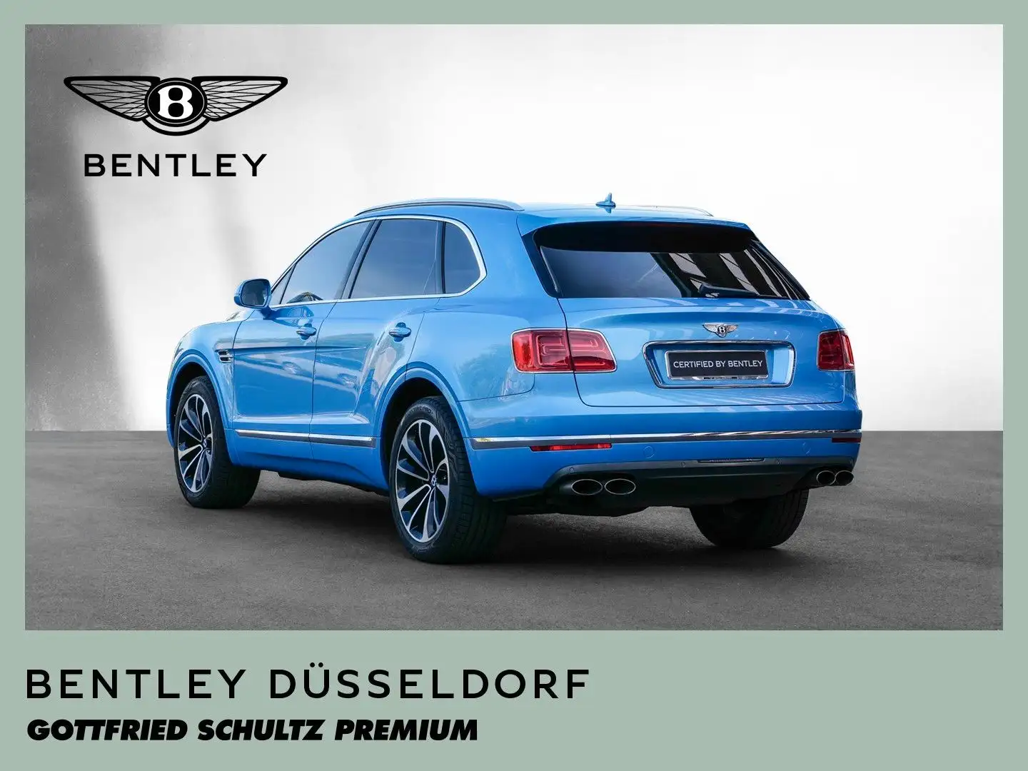Bentley Bentayga W12 // BENTLEY DÜSSELDORF Blau - 2