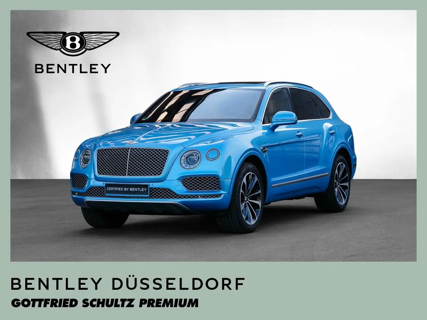 Bentley Bentayga W12 // BENTLEY DÜSSELDORF Blau - 1