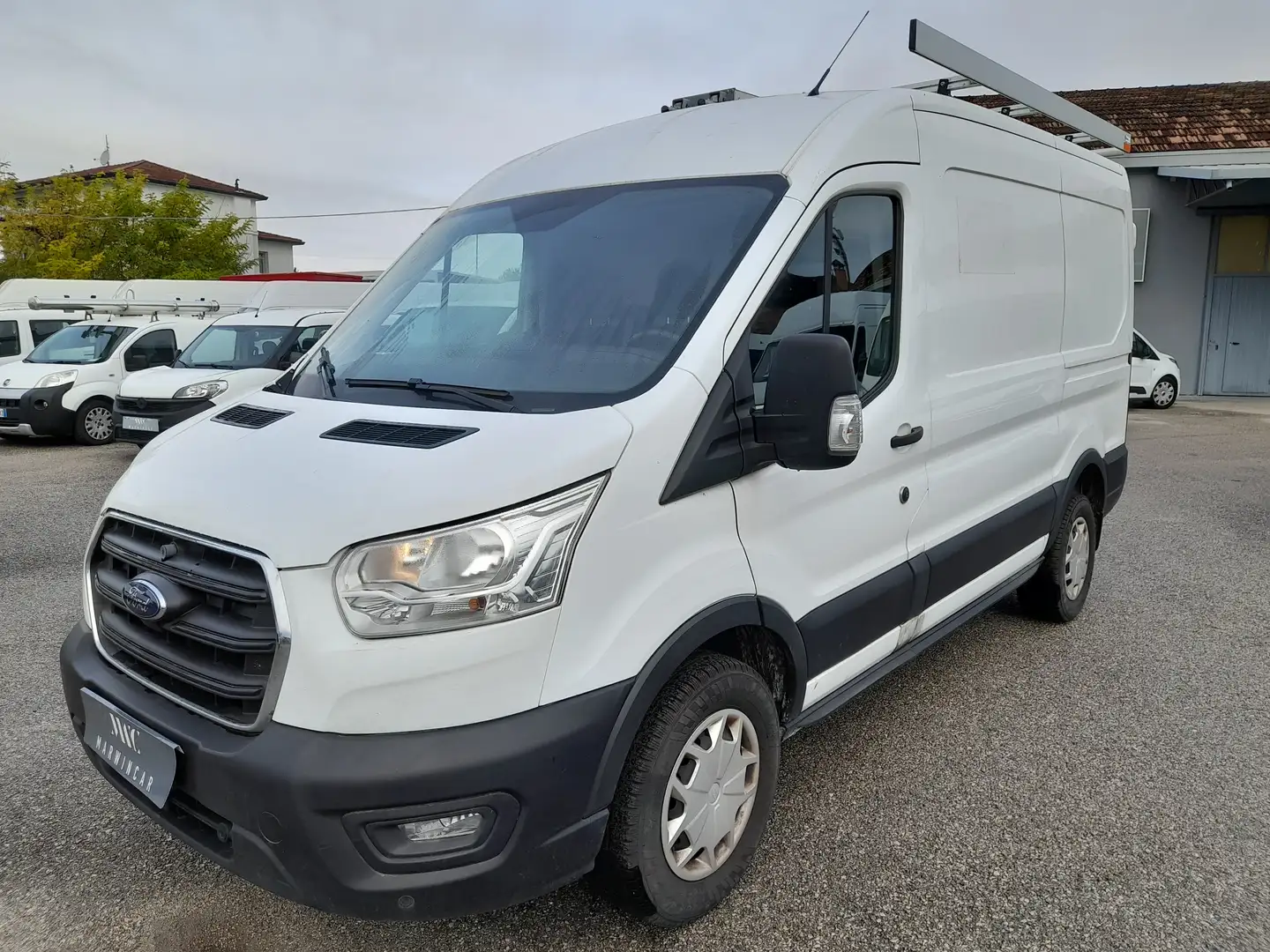 Ford Transit 350 L2H2 TREND 2.0 ECO MHEV 130CV L2 H2 Blanc - 1