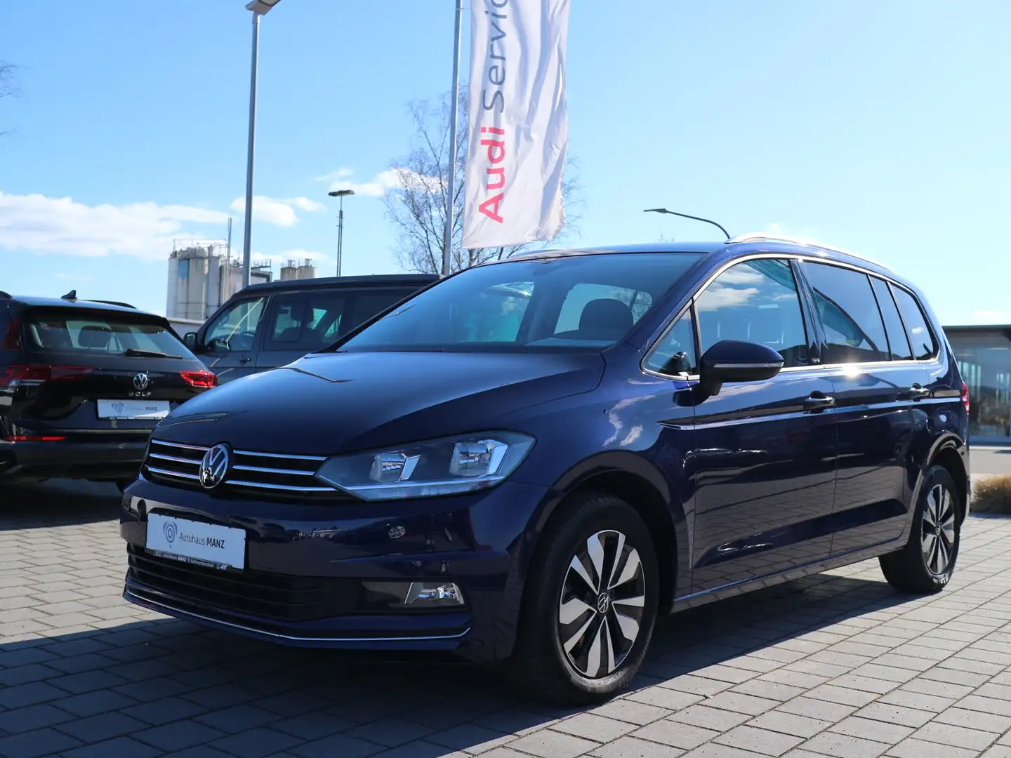 Volkswagen Touran 2.0 TDI Move 7-Sitzer Start-Stopp KLIMA NAVI ALU Bleu - 2
