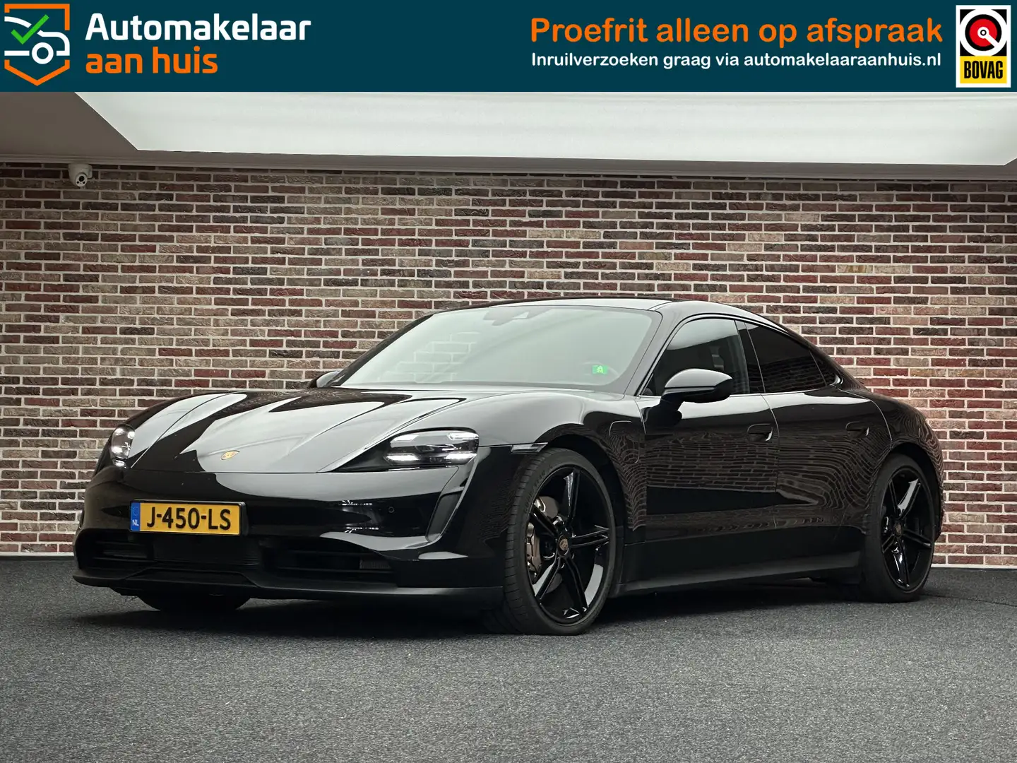 Porsche Taycan 4S Performance 84 kWh Neodymium Design-pack Warmte Zwart - 1