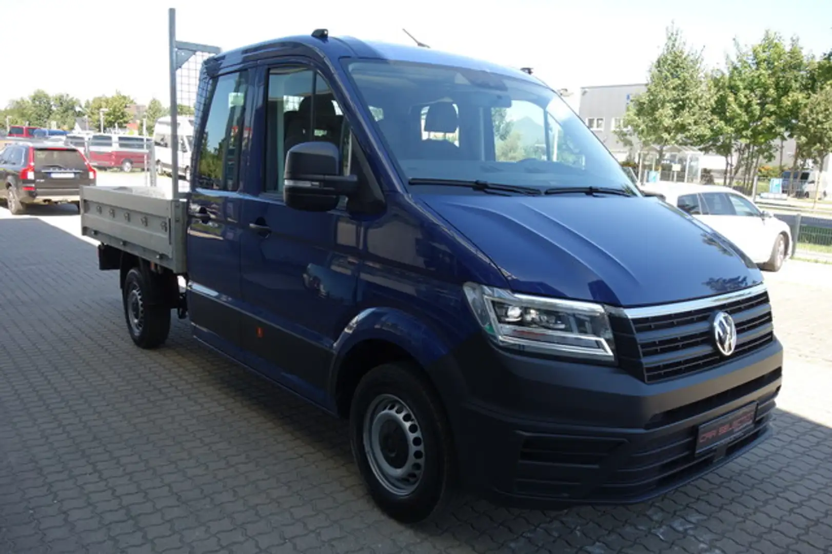 Volkswagen Crafter 35 Pritsche DoKa LED/DSG/KLIMA/6SITZ/AHK Bleu - 2