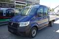 Volkswagen Crafter 35 Pritsche DoKa LED/DSG/KLIMA/6SITZ/AHK Bleu - thumbnail 1