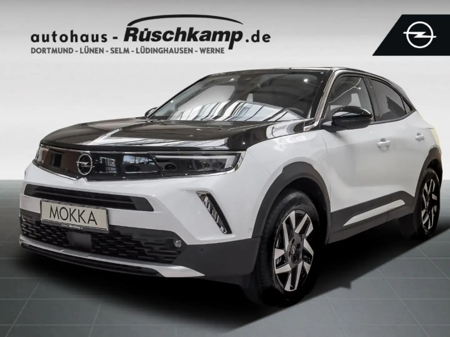 Opel Mokka Elegance 1.2 Direct Turbo RückKam PDCv+h Voll-LED Weiß - 1