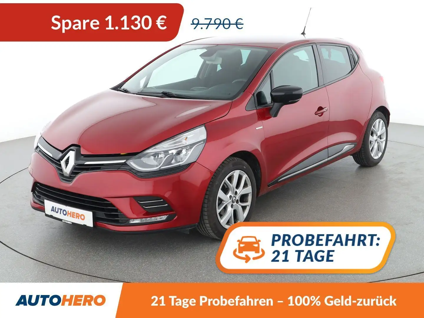 Renault Clio 1.2 Limited*NAVI*TEMPO*PDC*KLIMA*GARANTIE* Rot - 1