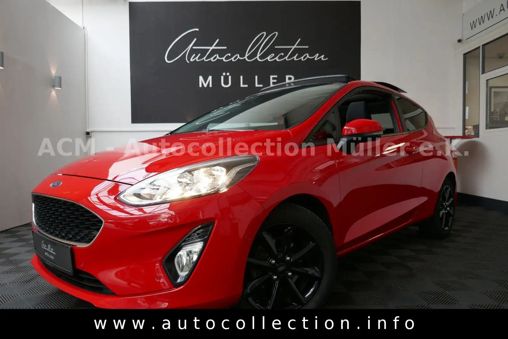 Ford Fiesta *1.Hand*Pano*Kamera*Navi*Tempo*Winterpaket Rojo - 1