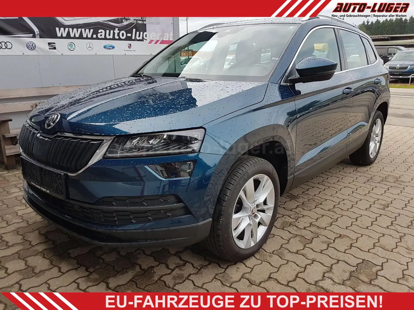 Skoda Karoq Style 1.6 TDI 125 85 kW (116 PS), Schalt. 6-Gan... Bleu - 1
