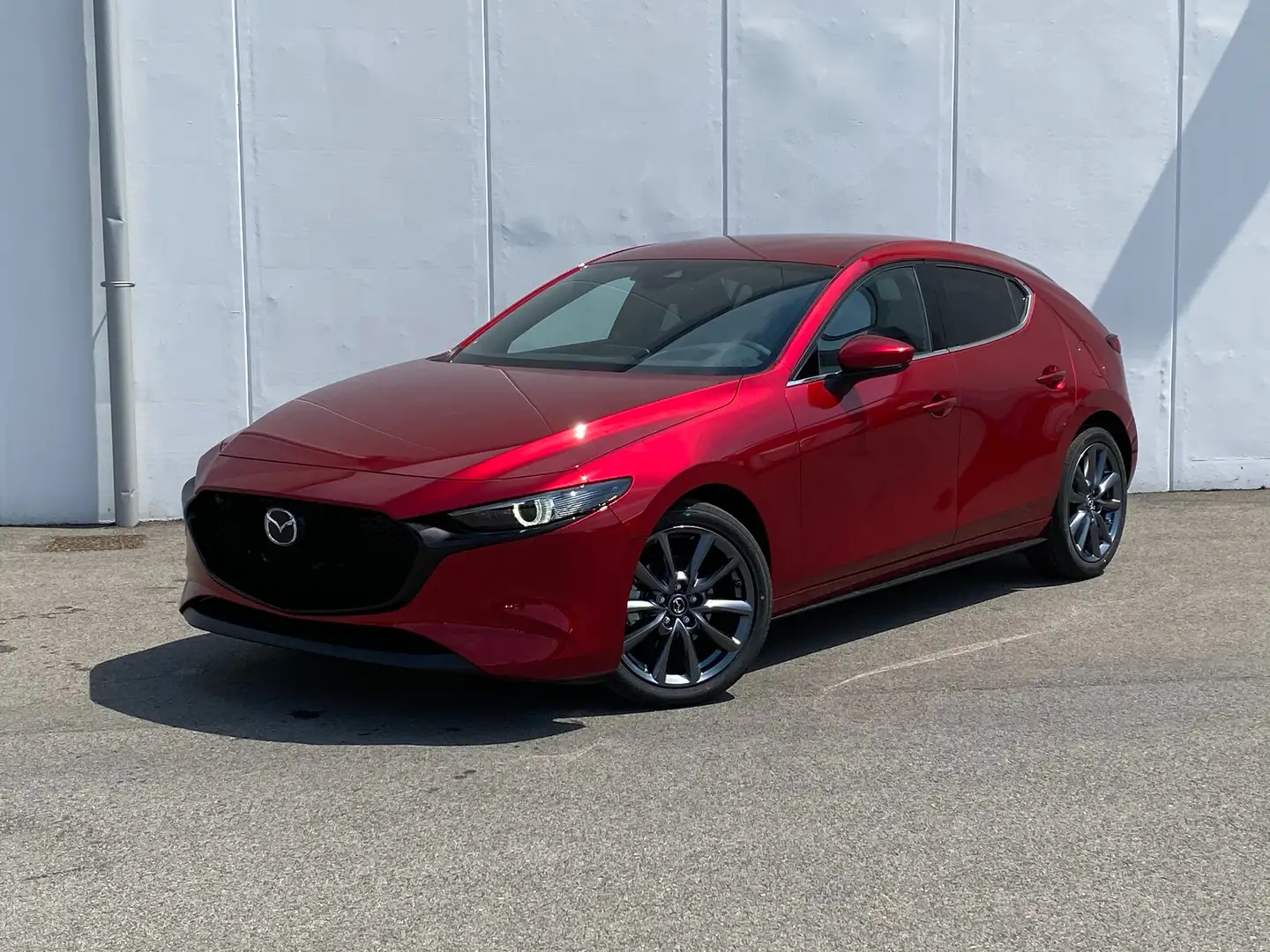 Mazda 3 3 5p 2.0 m-hybrid Exclusive Line Driver Assist. Rouge - 1