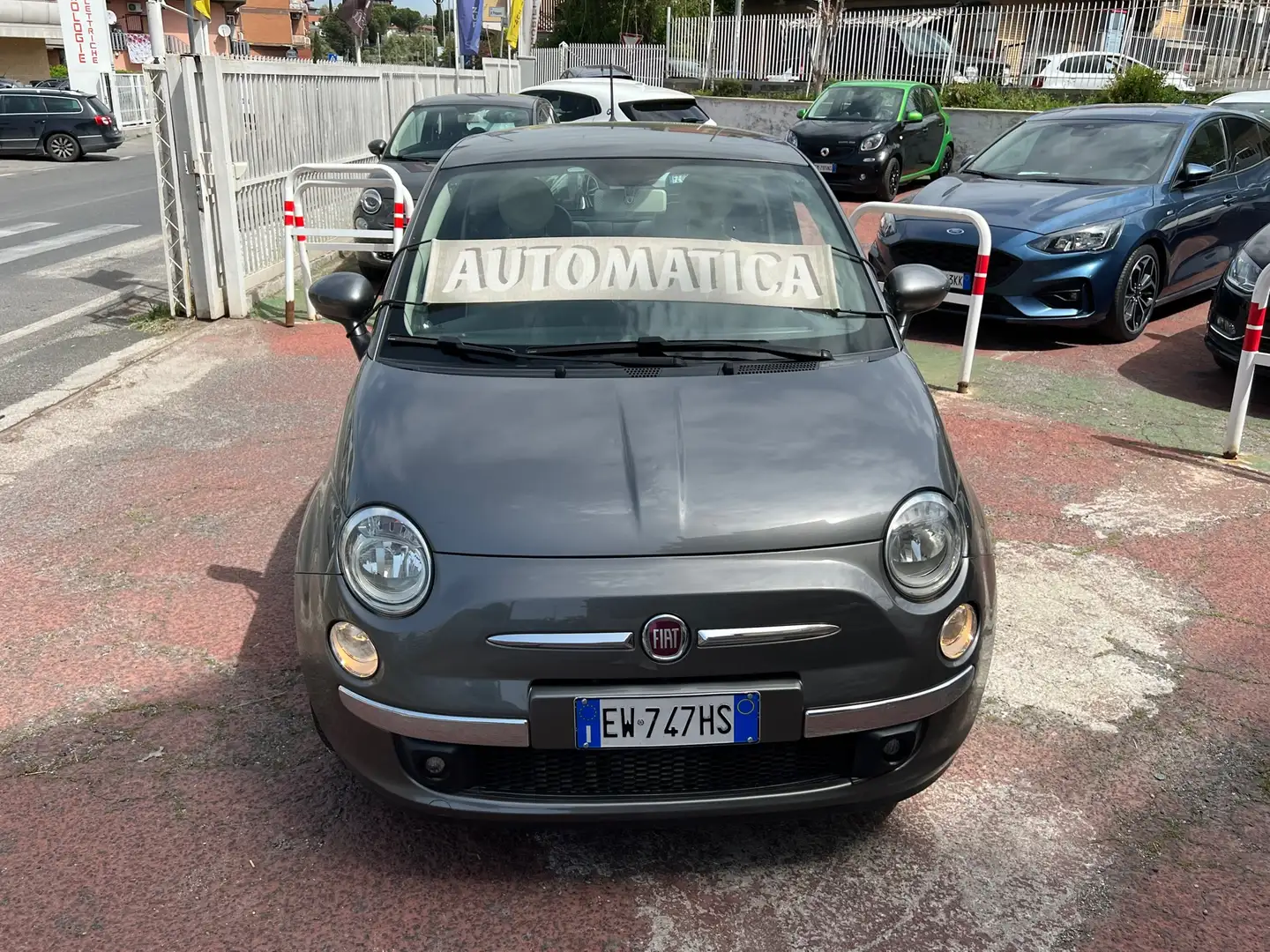 Fiat 500 1.2 69cv Lounge *AUTOMATICA* ok neopatentati!!! Grijs - 2