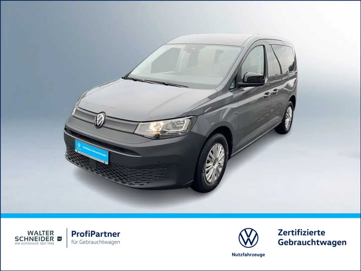 Volkswagen Caddy 2.0 TDI Kombi RFK PDC SHZ Grau - 1