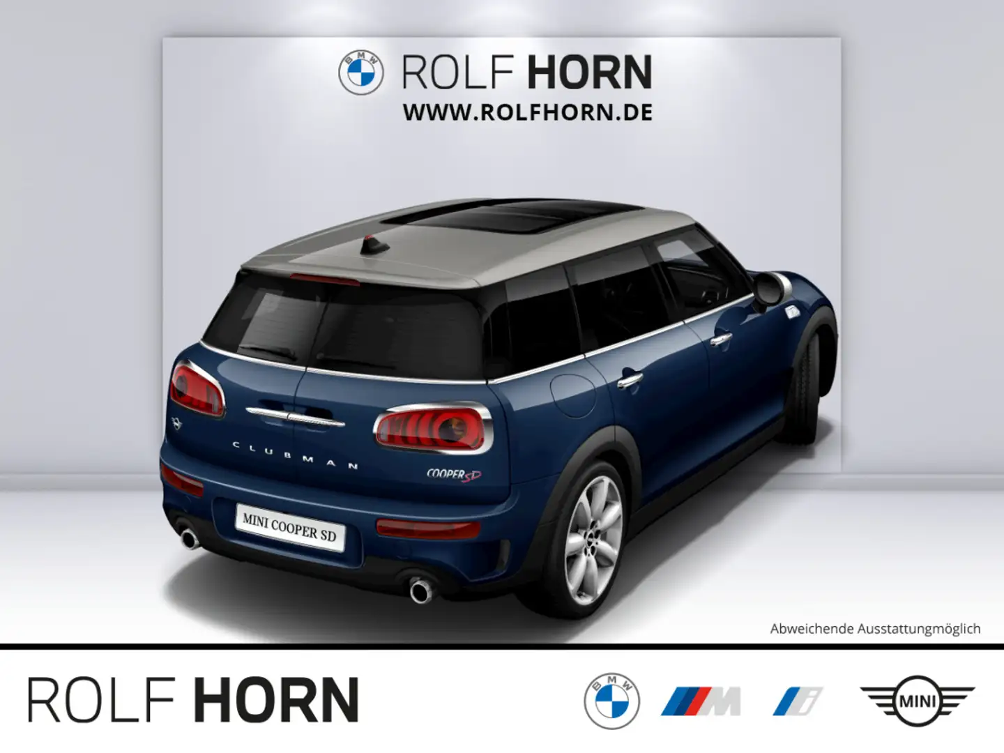 MINI Cooper SD Clubman Cooper SD Autom Navi HeadUp Pano RFK LED Blau - 2
