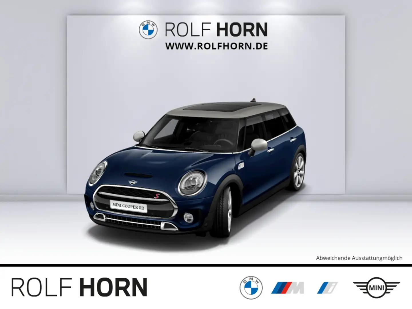 MINI Cooper SD Clubman Cooper SD Autom Navi HeadUp Pano RFK LED Blau - 1