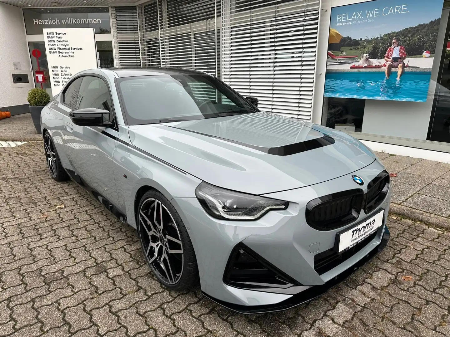 BMW 240 xDrive +AC Schnitzer +h/k +LiveCpProf +HUD Gris - 1