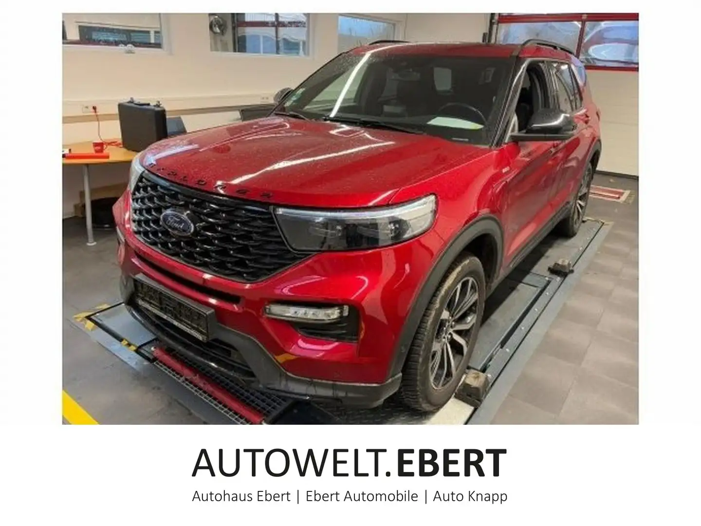 Ford Explorer 3.0 ST-Line Aut./LED/ACC/PANO/7-Sitze/ crvena - 1