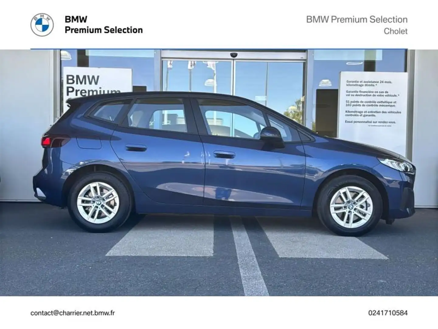 BMW 218 218d 150ch DKG7 Bleu - 2