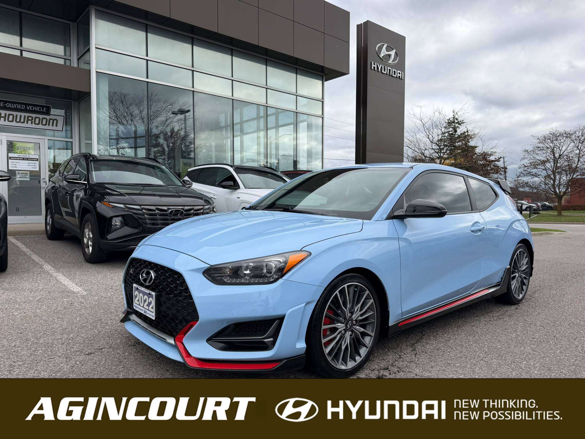 2022 Hyundai Veloster N PERFORMANCE | MANUAL | LOW KMS | CPO RATE OAC*