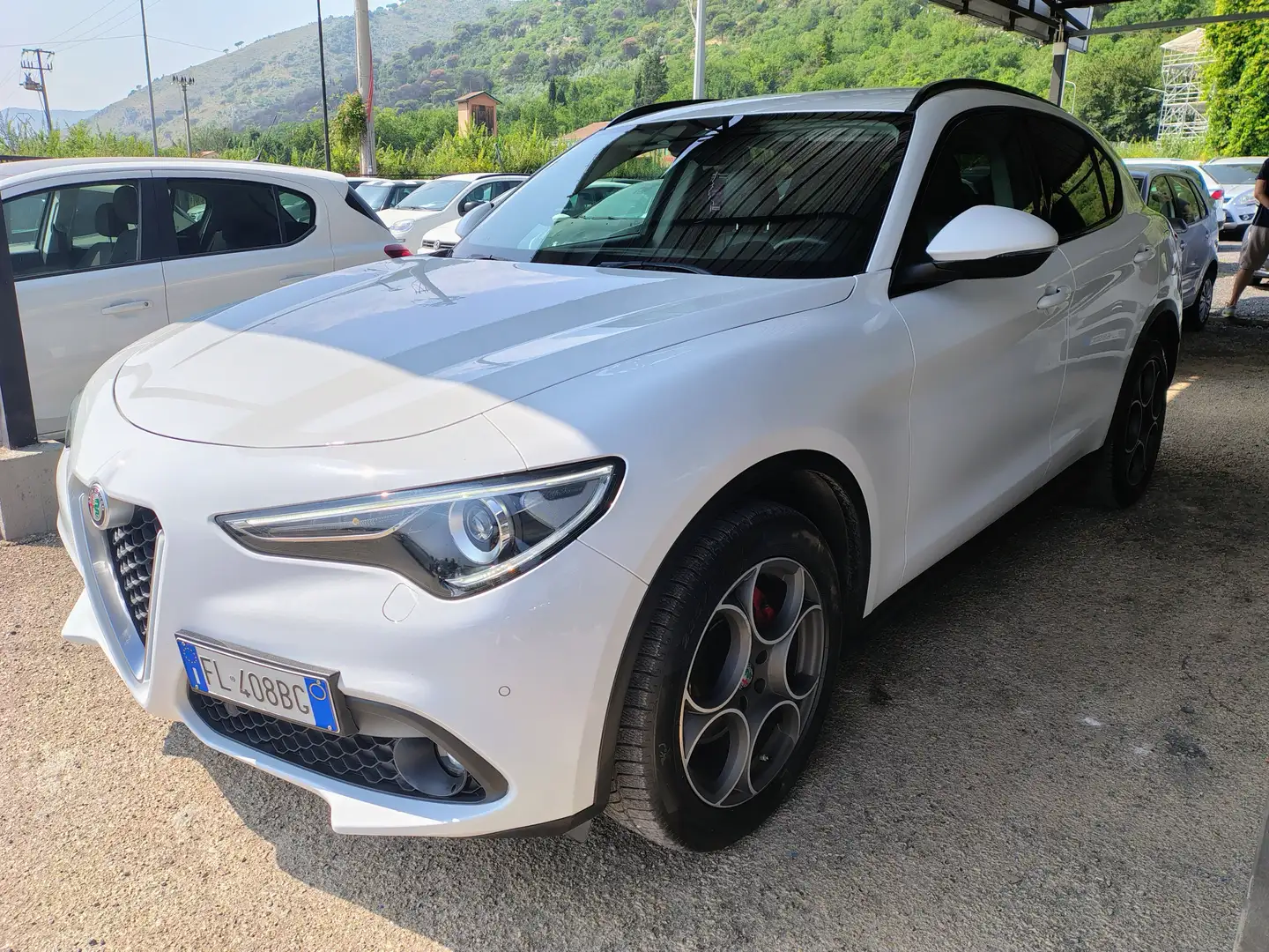 Alfa Romeo Stelvio Stelvio 2017 2.2 t Super Q4 210cv auto Blanc - 1
