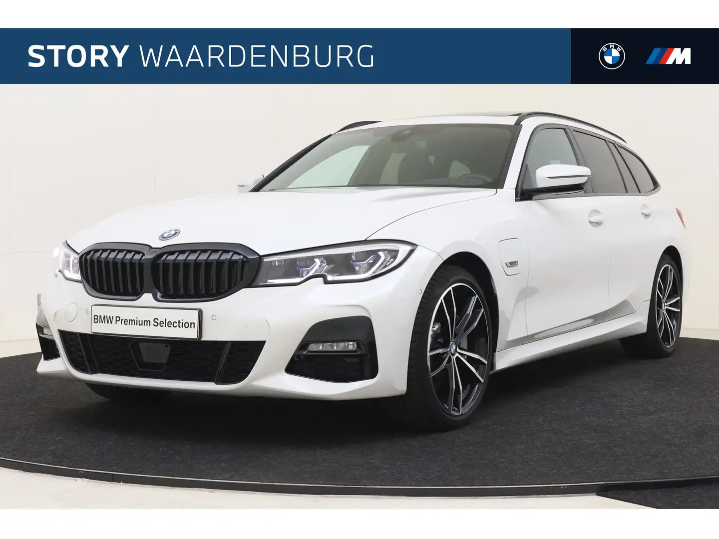 BMW 330 3 Serie Touring 330e High Executive M Sport Automa Wit - 1
