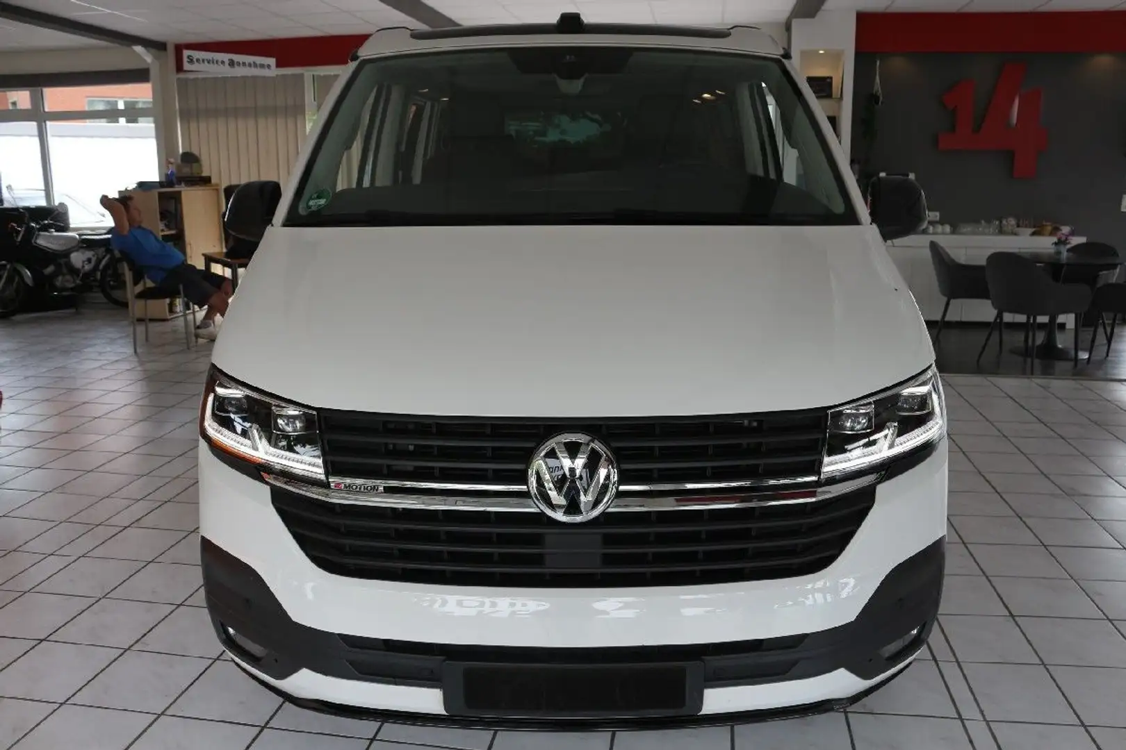 Volkswagen T6 California Beach - Navi-LED-Stanheizung-Voll Blanc - 2