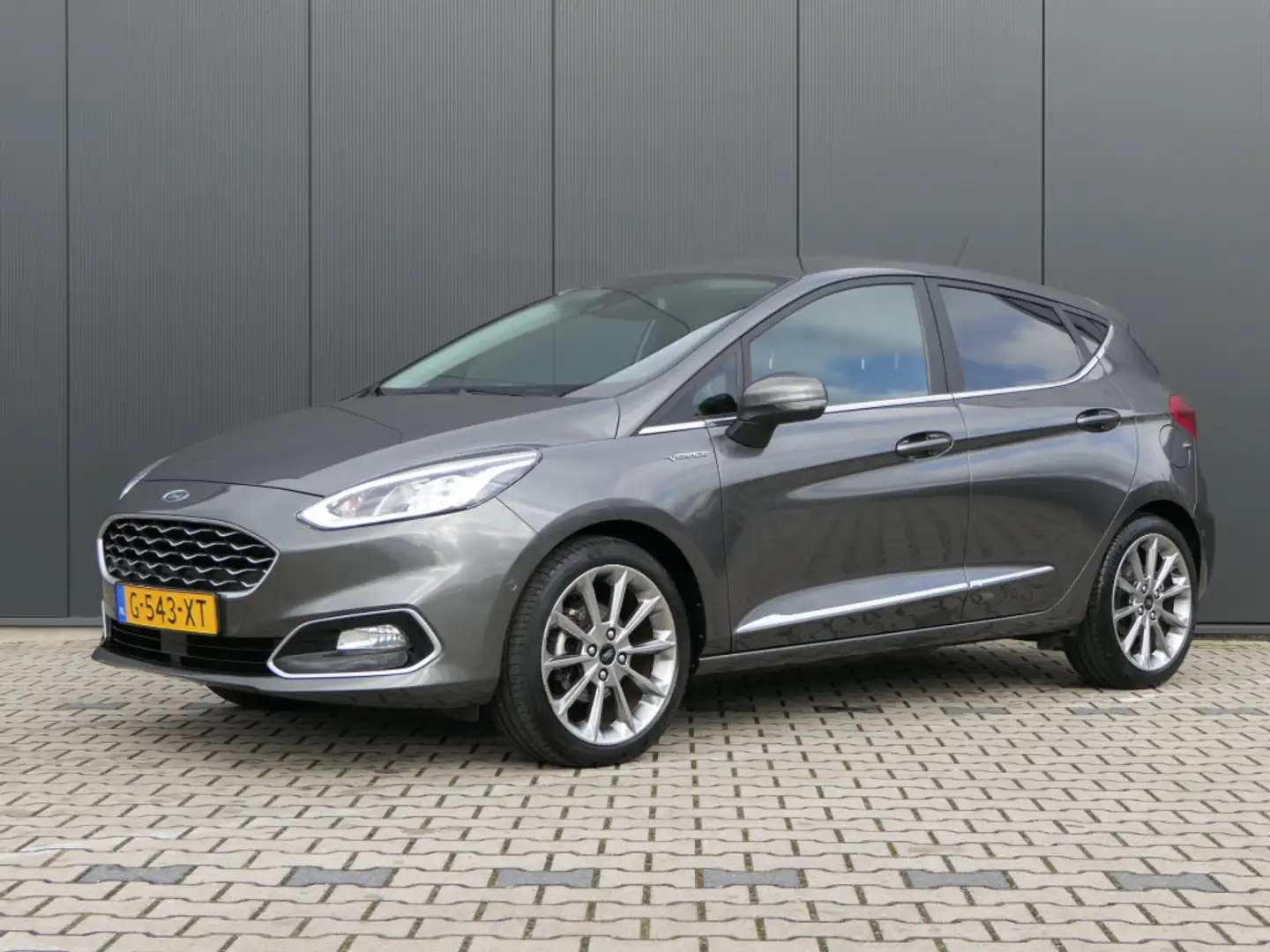 Ford Fiesta 1.0 EcoBoost 125pk Vignale | Leder | B&O | Camera Grijs - 1