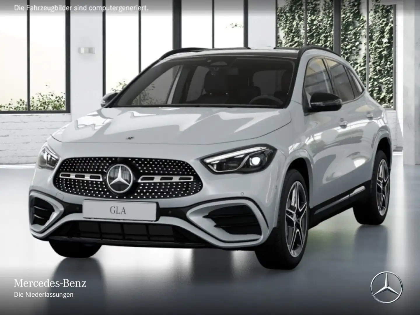 Mercedes-Benz GLA 250 e AMG+NIGHT+PANO+MULTIBEAM+KAMERA+19"+TOTW Weiß - 2