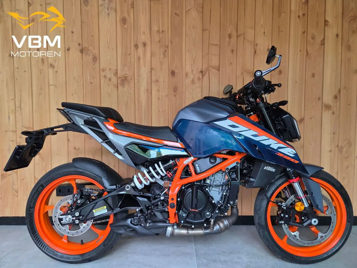 KTM 390 Duke ABS Bleu - 1