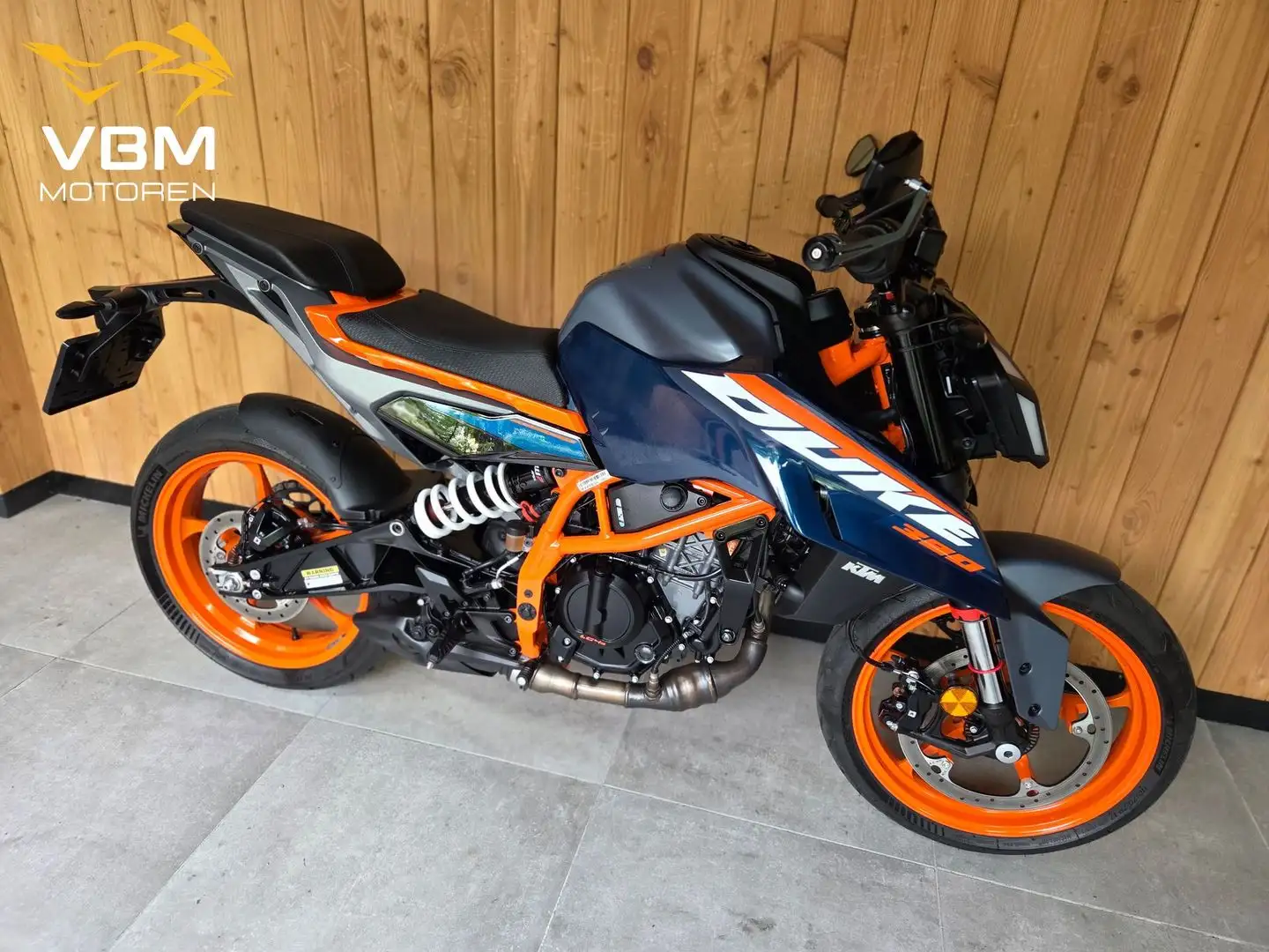 KTM 390 Duke ABS Bleu - 2