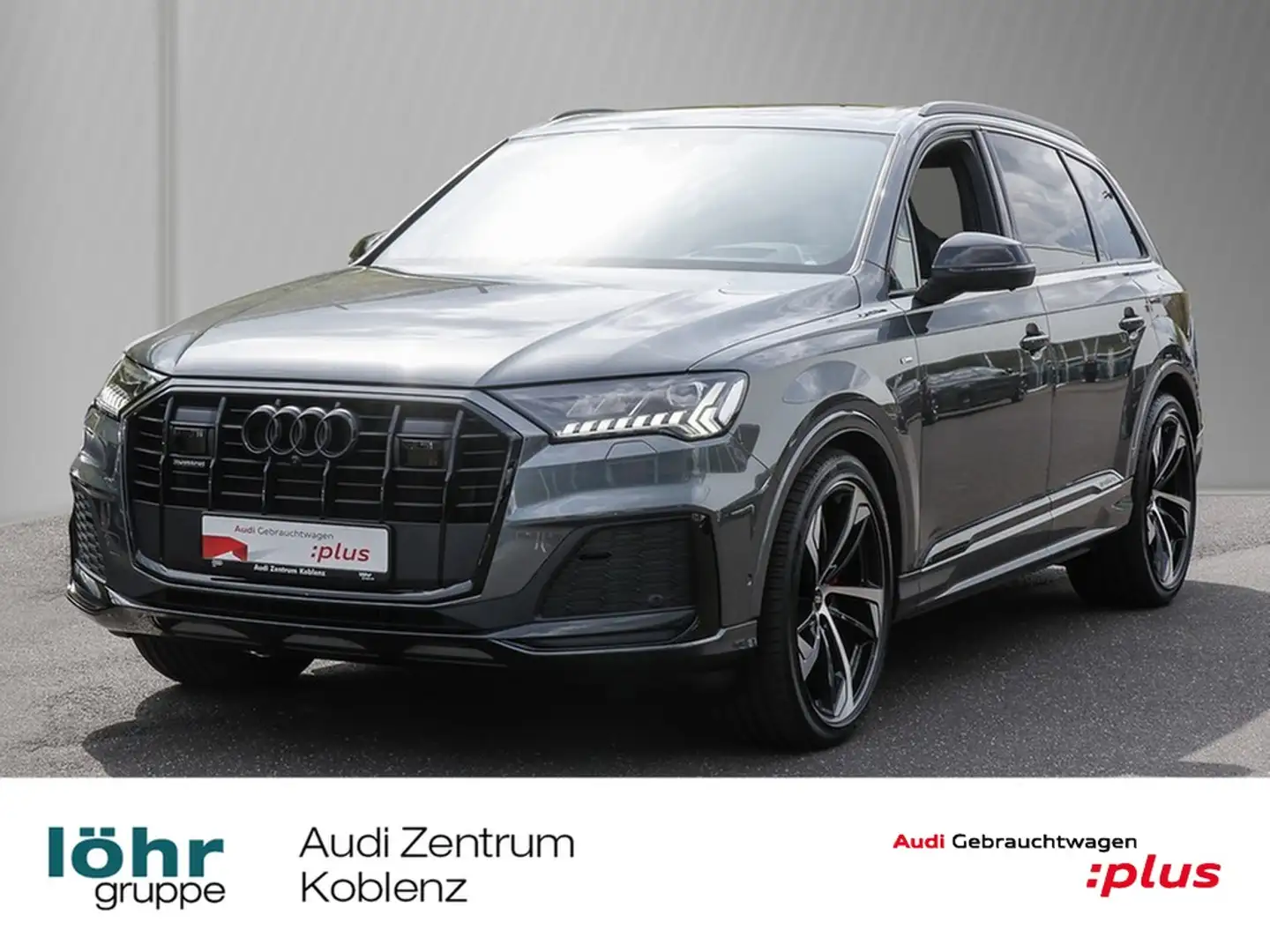Audi Q7 50 TDI S line Leder Matrix Panorama Head-up Grau - 1